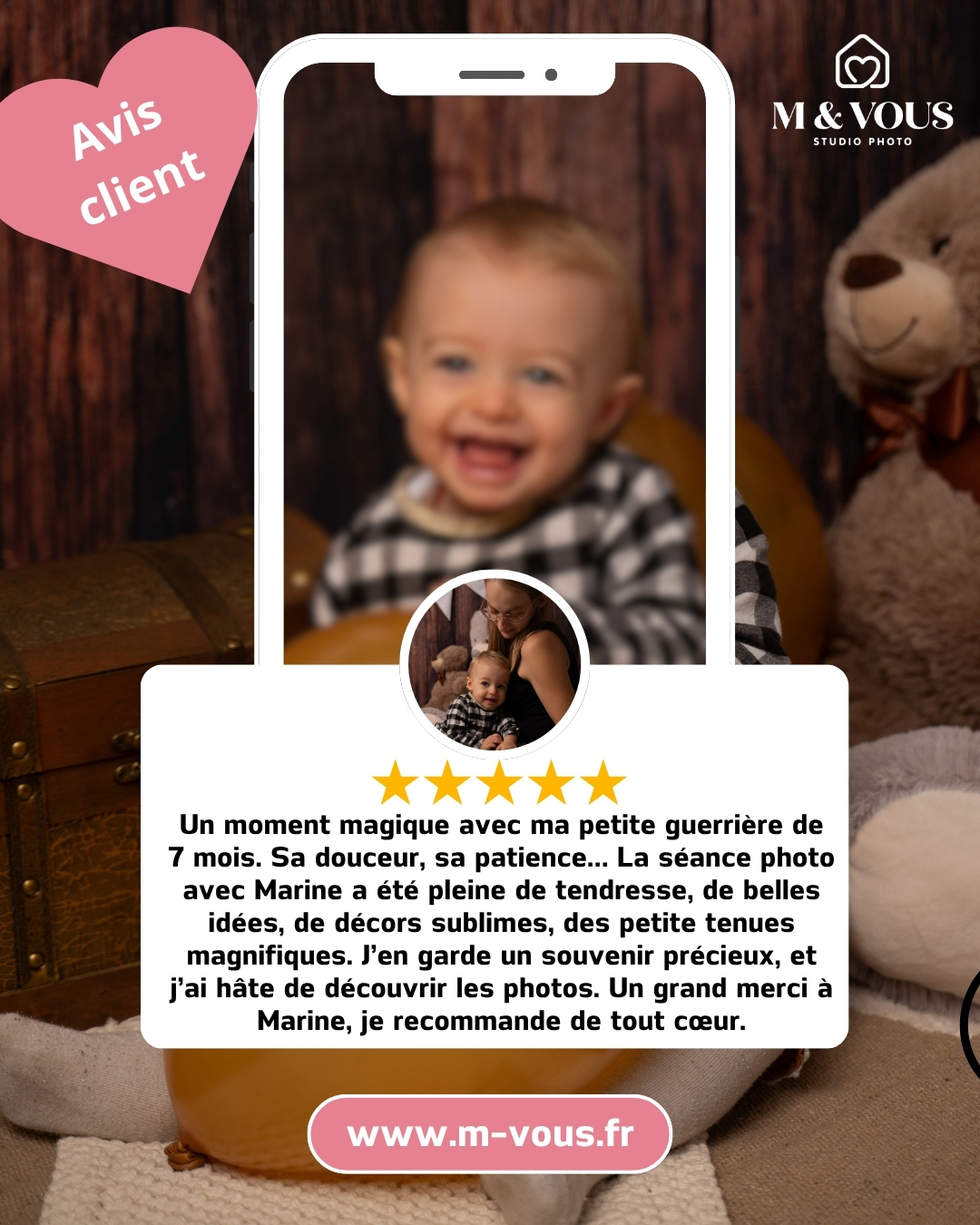 M&Vous avis client Mélanie